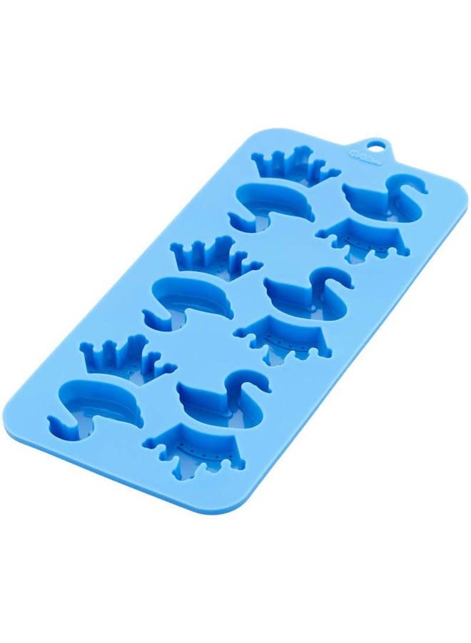 Swan & Crown Silicone Candy Mold, 12 Cavities - Image 3