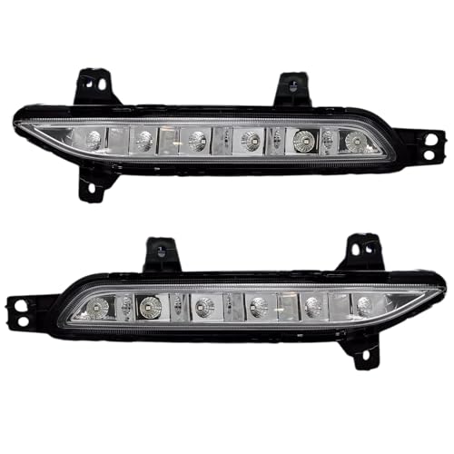 KD K D Bumper DRL LIGHT for Mahindra Scorpio Classic (PAIR) 2022-NOW (White LED) - Image 1