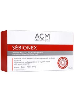 ACM Laboratoire dermatologique Acm Sebionex Purifying Bar 100Gm 