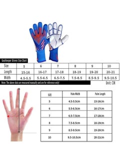 Sthxyfaith Football Gloves for Kids Goalkeeper Gloves, Football Gloves for Boys, Girls and Juniors Football Gloves for Training and Game, Non-Slip Wrist Cover, Size 9yards  - Image 3