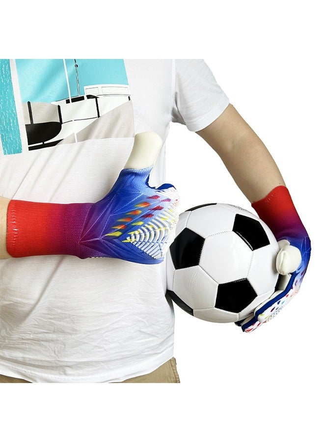 Sthxyfaith Football Gloves for Kids Goalkeeper Gloves, Football Gloves for Boys, Girls and Juniors Football Gloves for Training and Game, Non-Slip Wrist Cover, Size 9yards - Image 5