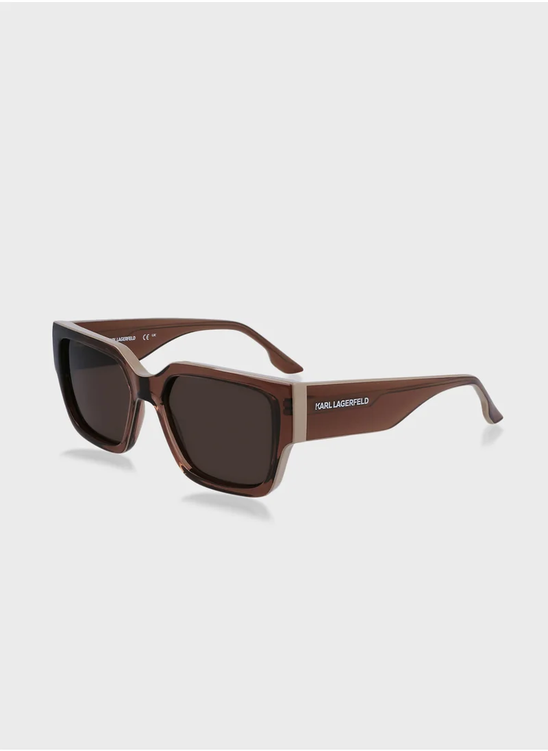 كارل لاغرفيلد Modified Rectangle Sunglasses