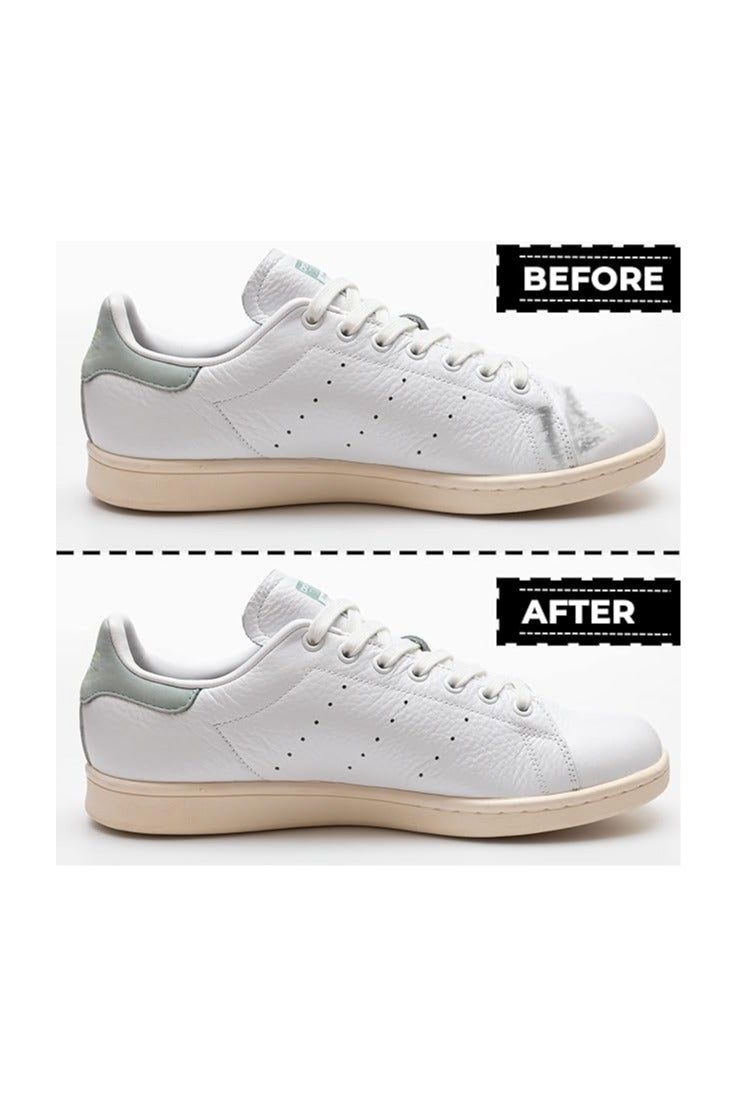 سيلفر إكسبريس ملمع أحذية مع سطح إسفنجي - ملمع أحذية سائل فوري للأحذية والأحذية الطويلة والمزيد - 75 مل، أبيض - Image 3