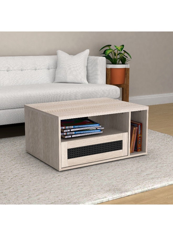 Home Box Liya Coffee Table - Light Wood Finish - Image 2