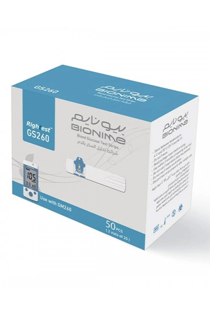 Bionime Glucose Monitor StripsGM260