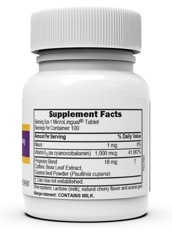 Superior Source Superior Source Quick Vitamin B12 Energy Burst (100 Tablets)  - Image 2