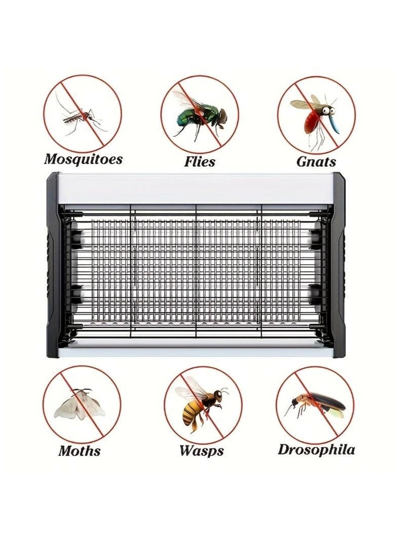 Huitich Ultra-Powerful 40W ABS Mosquito Killer Lamp Superior Mosquito Control for 80m2 White Large - Image 2