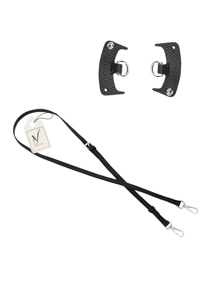 VIEW STAR - Viewstar Leather Purse Straps Replacement Crossbody Adjustable Shoulder Strap for Tote Handbag & all other bags Conversion Kit - Image 1