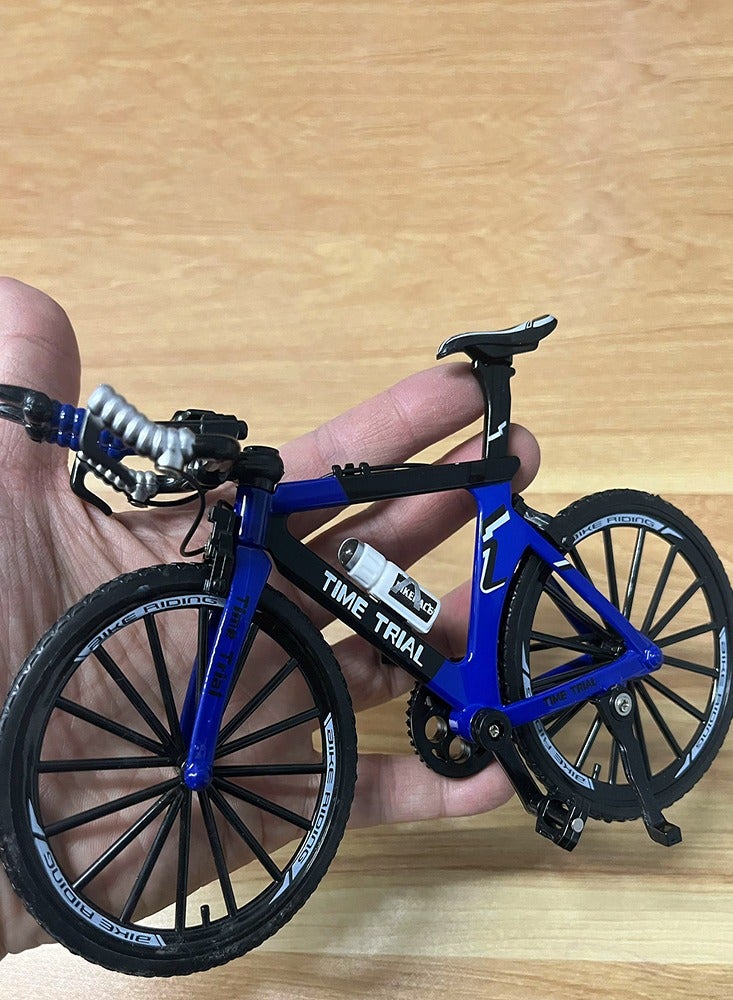 1:8 Model Mini Alloy Bicycle Diecast Model Toy Bike Mountain Finger Bicycle Simulation Collection Gifts Toy - Image 1