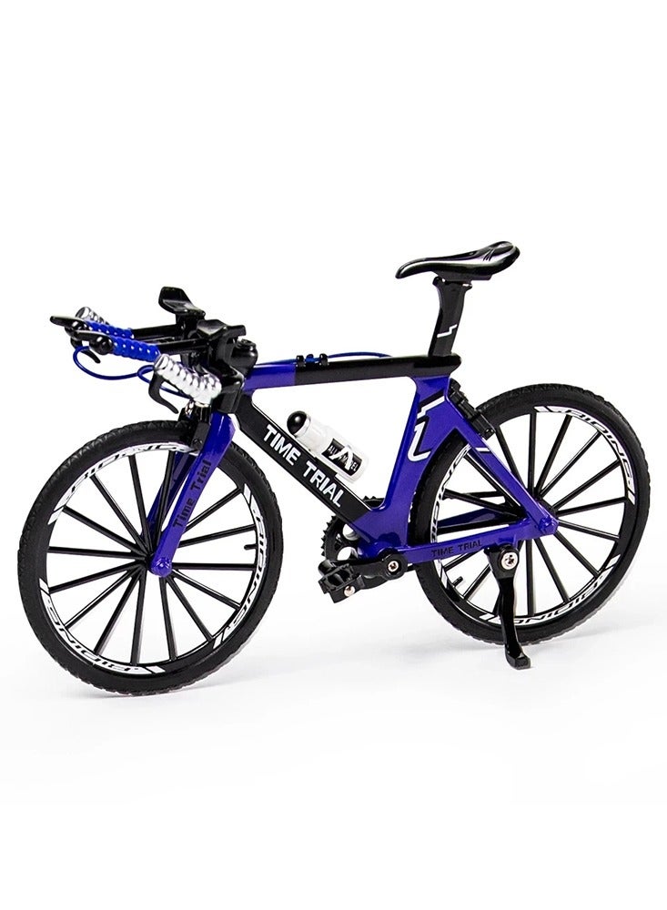 1:8 Model Mini Alloy Bicycle Diecast Model Toy Bike Mountain Finger Bicycle Simulation Collection Gifts Toy - Image 3