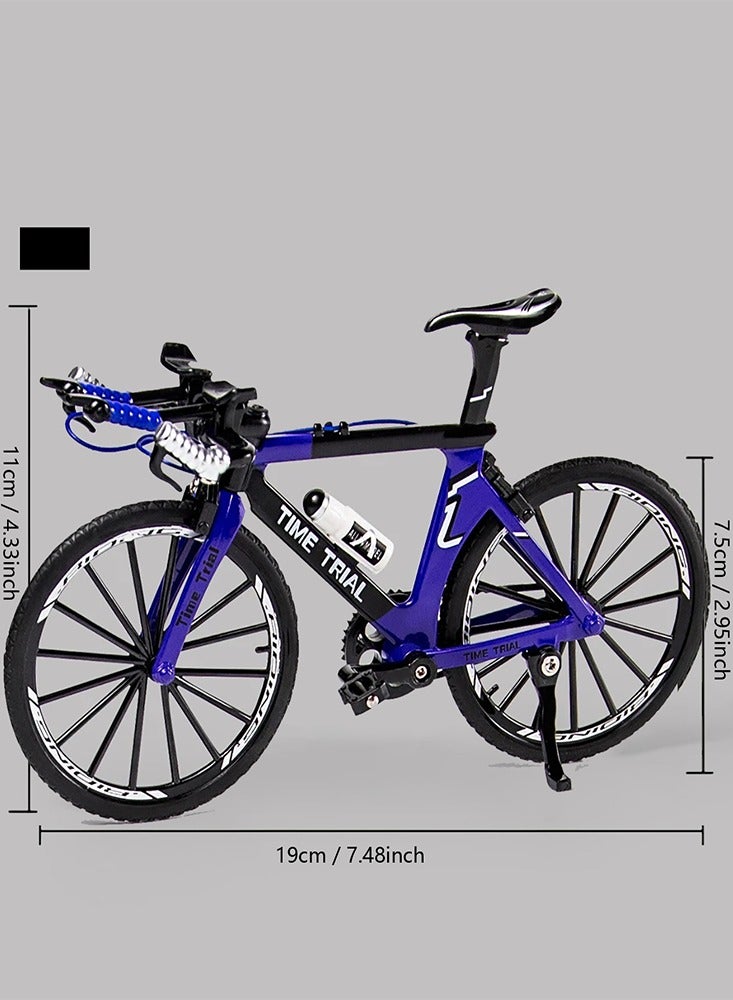 1:8 Model Mini Alloy Bicycle Diecast Model Toy Bike Mountain Finger Bicycle Simulation Collection Gifts Toy - Image 4
