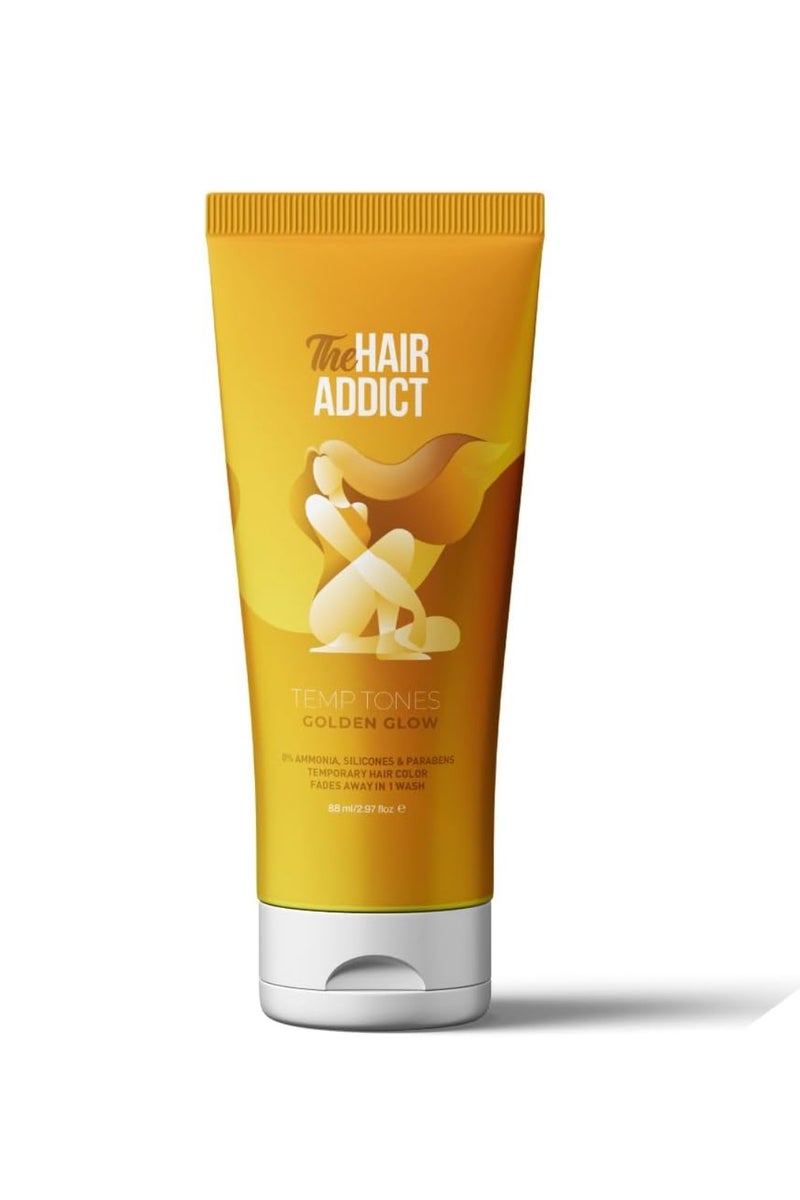 ذا هير أديكت صبغة الشعر المؤقتة تيمب تونز جولدن جلو