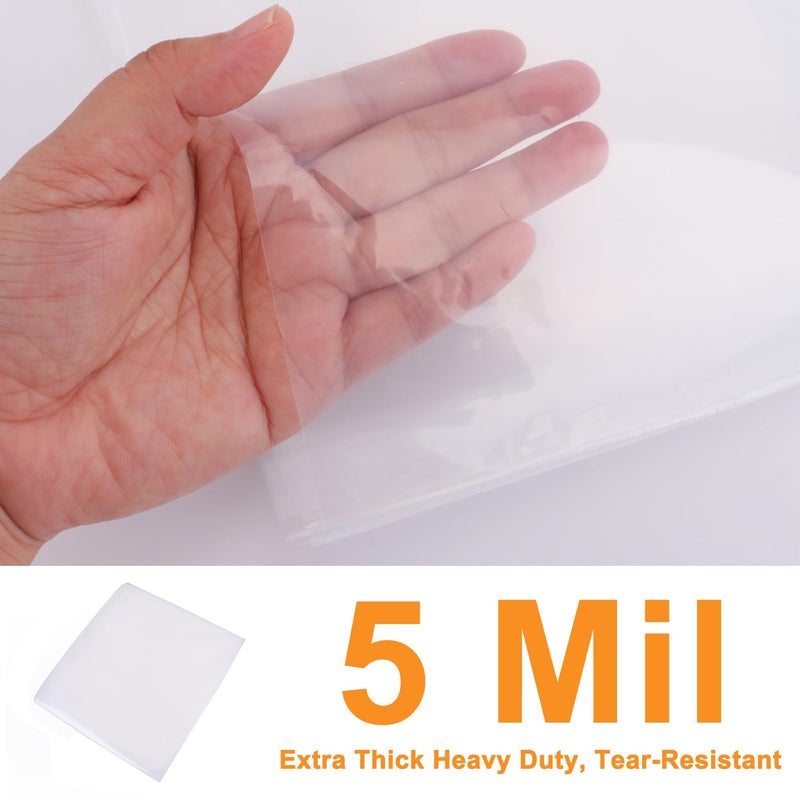 Cosybreeze Mattress Bags for Moving and Storage 5 Mil Twin Mattress Cover Bag 1 Pack - Heavy Duty Waterproof Mattress Protector Cover Plastic Mattress Moving Supplies Storage and Disposal Bag - 39 x 100 Inch  - Image 3