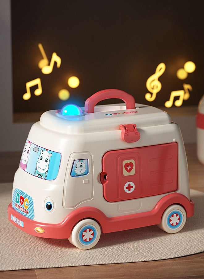 ميكسد 72PCS دكتور Playset - الأدوات الطبية لعب - لعب المنزل لعبة - أثاث صغير - لعبة الأطفال - تظاهر اللعب - Image 2