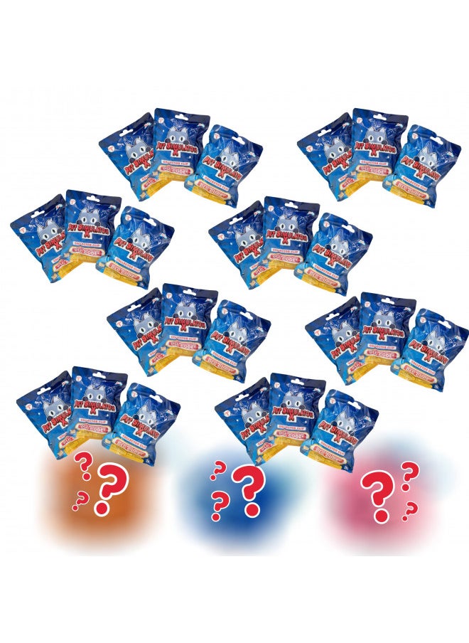 UCC Distributing PET Simulator X - Mystery Pet Minifigure Toys with Collector Clip - Blind Bags 24 Pack Box and Chance of DLC Code - Surprise Collectable  - Image 1