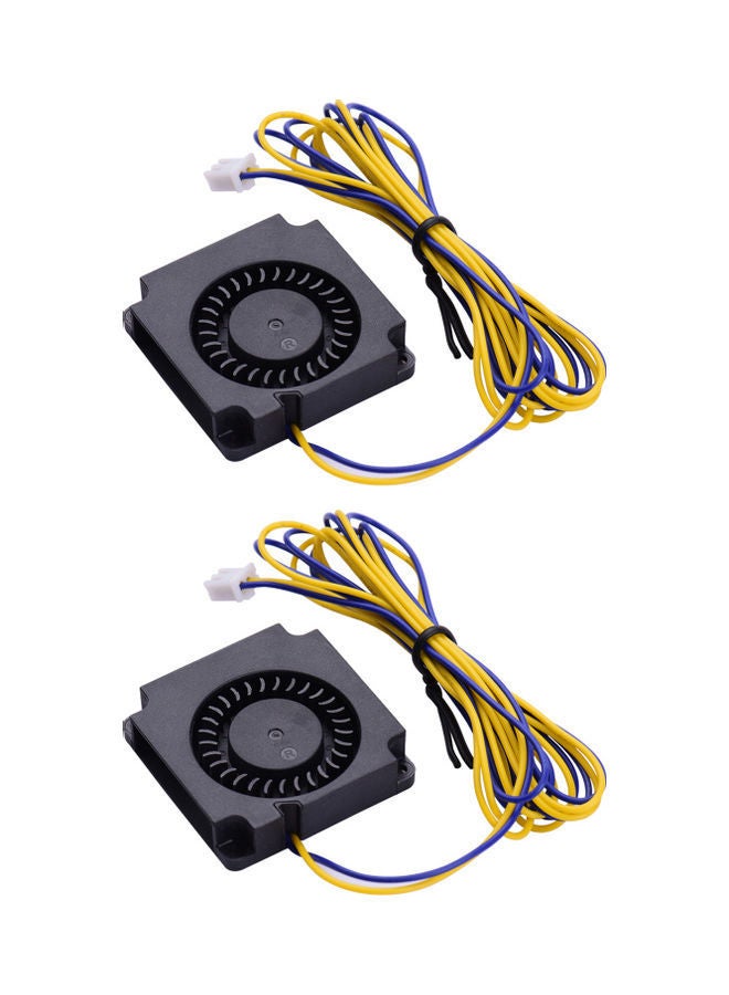 NIBEMINENT 2-Piece Cooling Fan 3D Printer Extrude Multicolour - Image 1