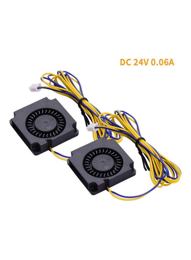 NIBEMINENT 2-Piece Cooling Fan 3D Printer Extrude Multicolour - Image 4