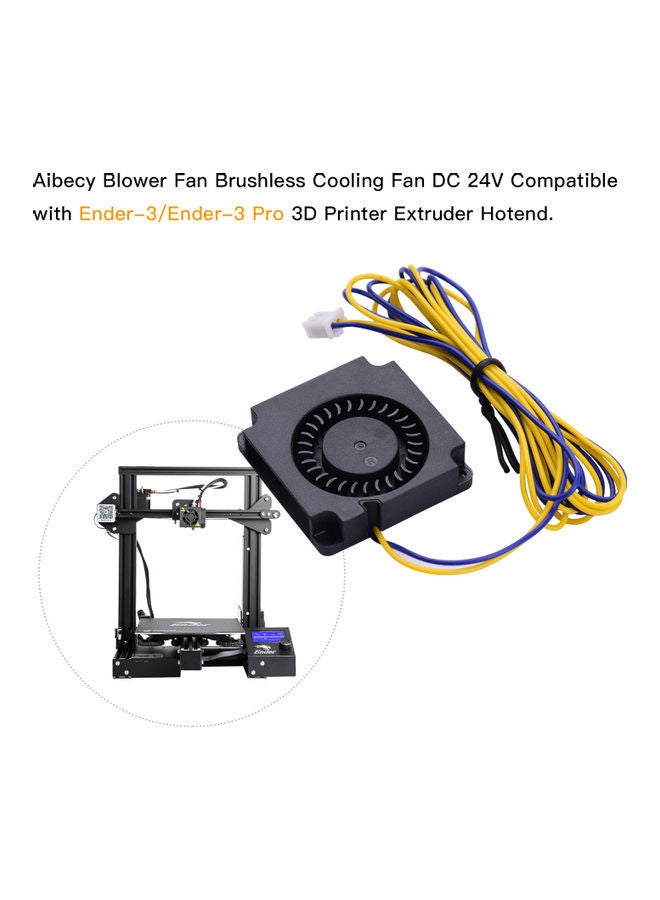 NIBEMINENT 2-Piece Cooling Fan 3D Printer Extrude Multicolour - Image 5
