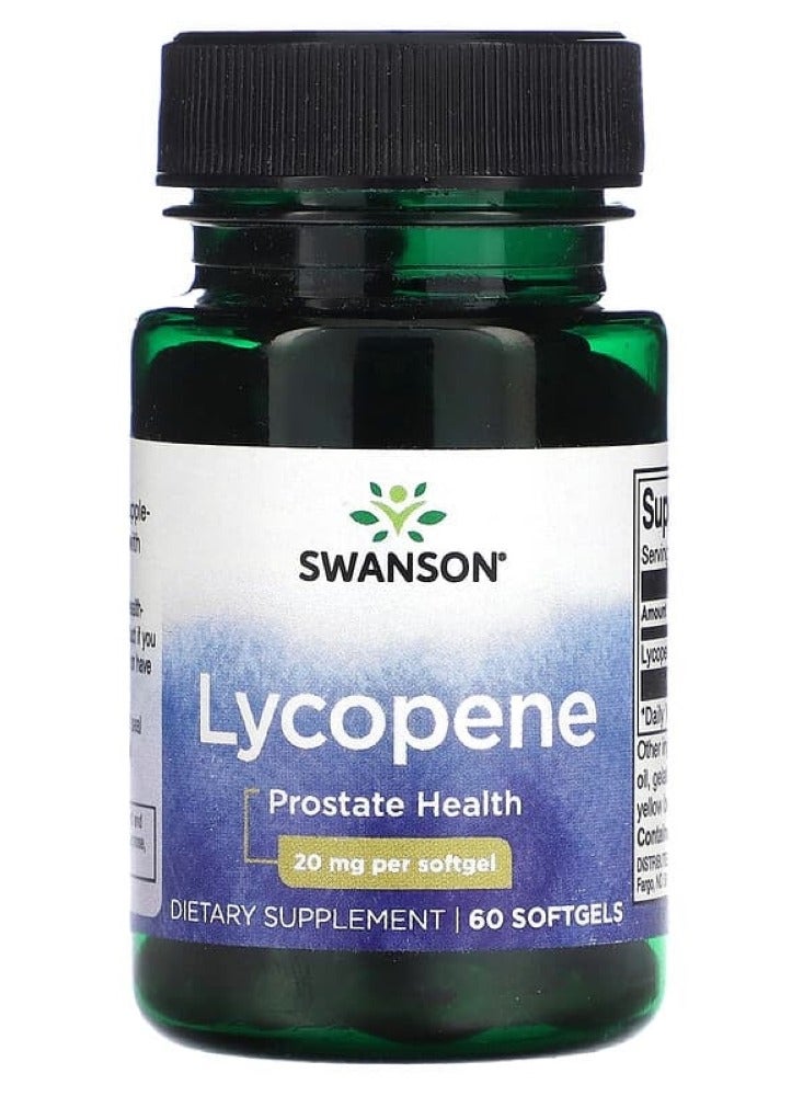 SWANSON Lycopene 20 mg 60 Sgels