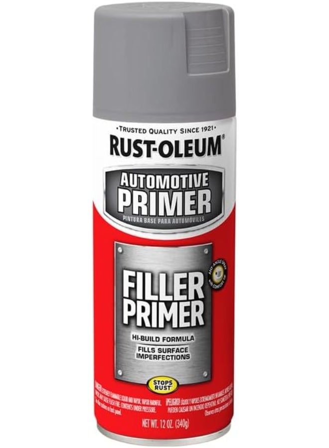RUST-OLEUM Filler Primer Spray, Grey, 312 gm