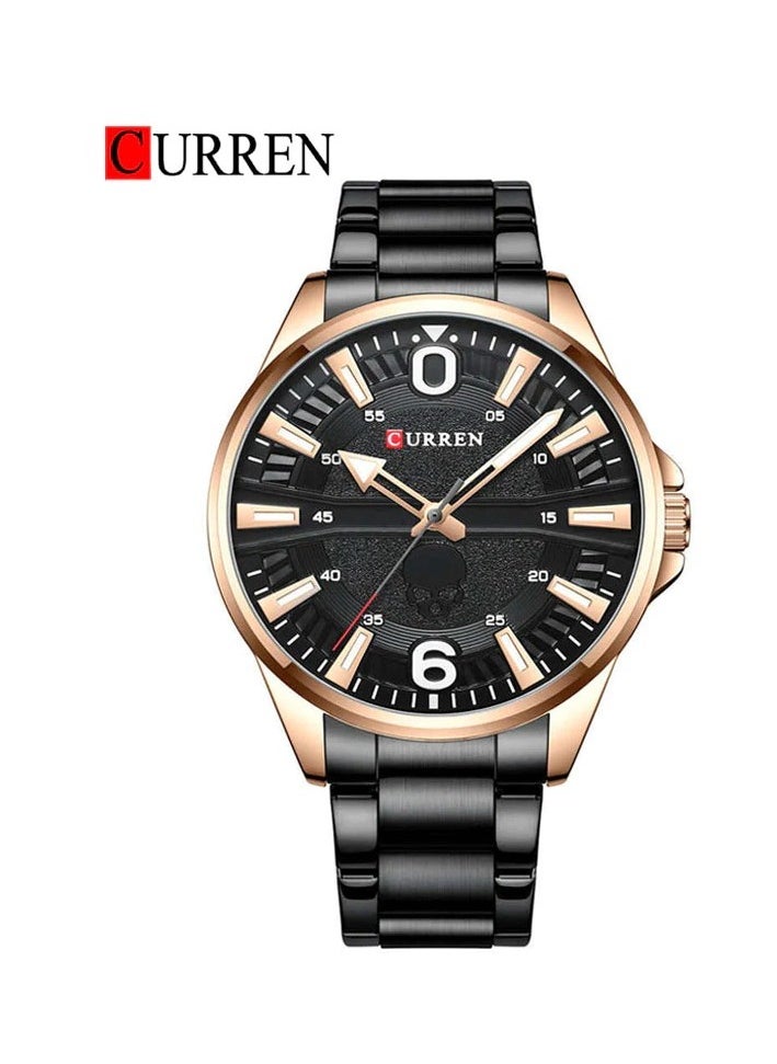 CURREN CURREN 8389 Original Brand Stainless Steel Band Wrist Watch For Men  - Image 1