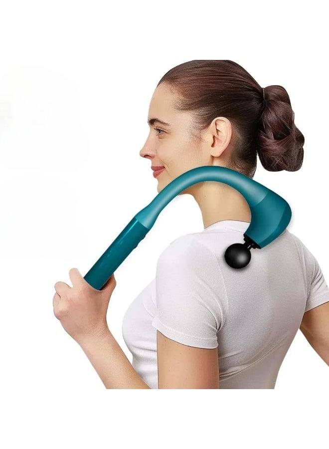 Massage Gun with Extended Handle Revolutionary U-Shaped Back Massager For Pain Relief Deep Tissue Body Massage Hammer For Neck Shoulder Leg Reach Every Muscle with Ease - Image 4