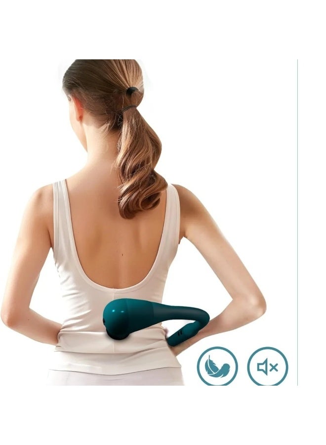 Massage Gun with Extended Handle Revolutionary U-Shaped Back Massager For Pain Relief Deep Tissue Body Massage Hammer For Neck Shoulder Leg Reach Every Muscle with Ease - Image 3