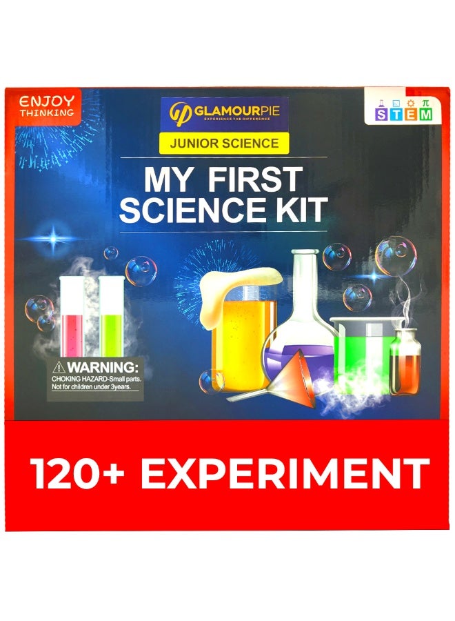 GlamourPie Toy Science Kit for Kids Ages 3-14 STEM Educational Toys for Boys & Girls 6-12 Learning & Experiment Kit with 120+ Experiments Gifts for 5-8 Year Olds - Image 1