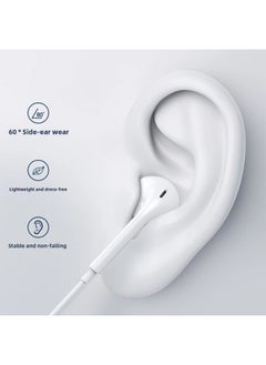 Generic Applicable To Apple IPhone/Type-c Wired Headset Semi-in-ear Wire Control Cracking Version 15 Generation Type-c Headset-Color:7th Generation C100 Direct Plug (with Packaging)  - Image 2