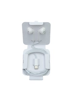 Generic Applicable To Apple IPhone/Type-c Wired Headset Semi-in-ear Wire Control Cracking Version 15 Generation Type-c Headset-Color:7th Generation C100 Direct Plug (with Packaging)  - Image 5