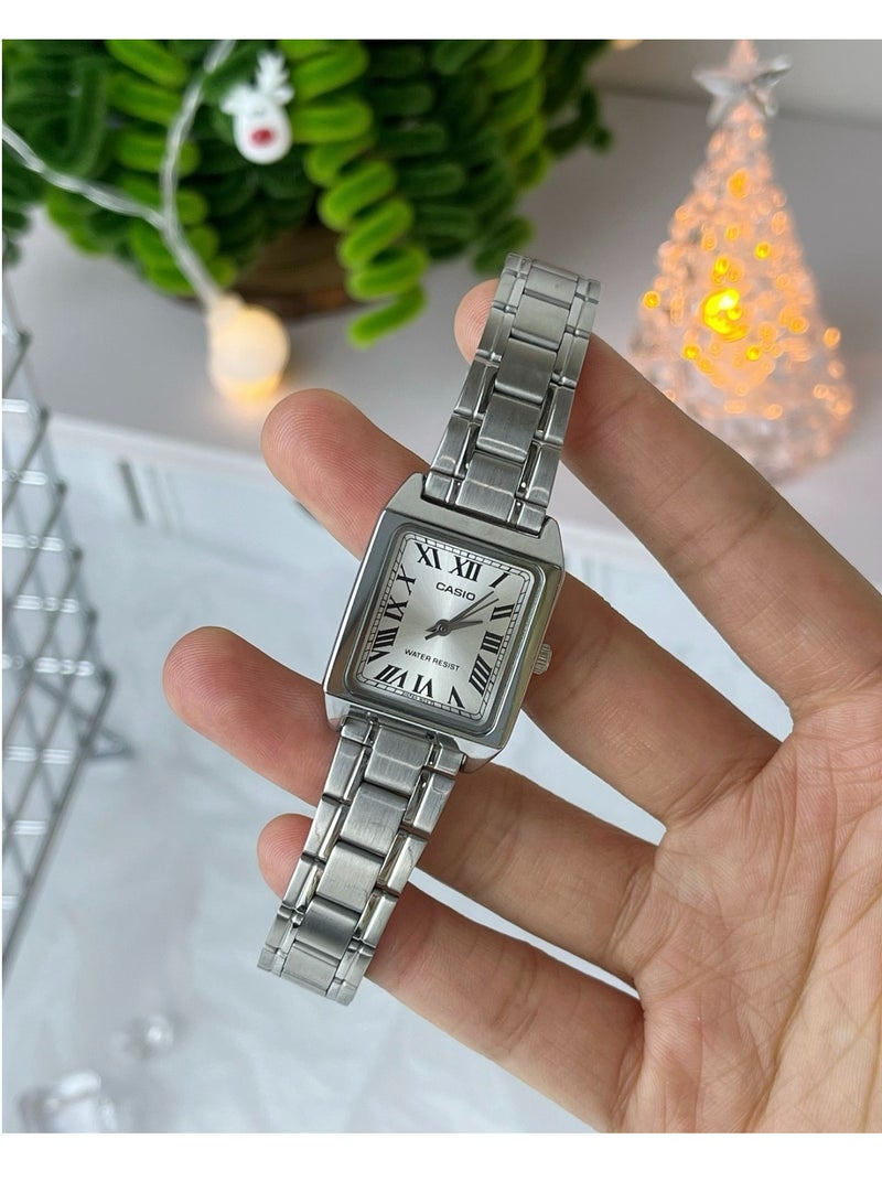 CASIO Women Stainless Steel Analog Wrist Watch LTP-V007D-7BUDF - Image 3