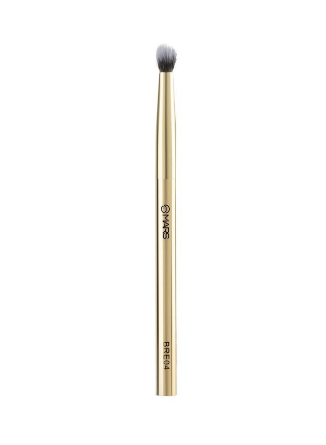 Mars MARS Artist's Arsenal Professional Eyeshadow Smudging Pencil Brush | Precise Synthetic Bristles | Feather Soft Touch | Luxe Packaging Makeup Brush (Golden) - Image 1