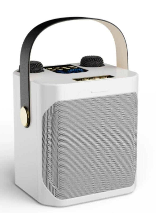 كولير مكبر صوت بلوتوث محمول ستيريو محيطي عالي الطاقة لاسلكي مع ميكروفون مزدوج ومشغل بلوتوث للحفلات الخارجية - Image 3