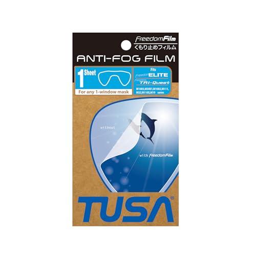 TUSA unisex adult TUSA Sport Anti Fog Freedom Film for all Single Window Masks, Masgle Window masks, Single Window US - Image 5