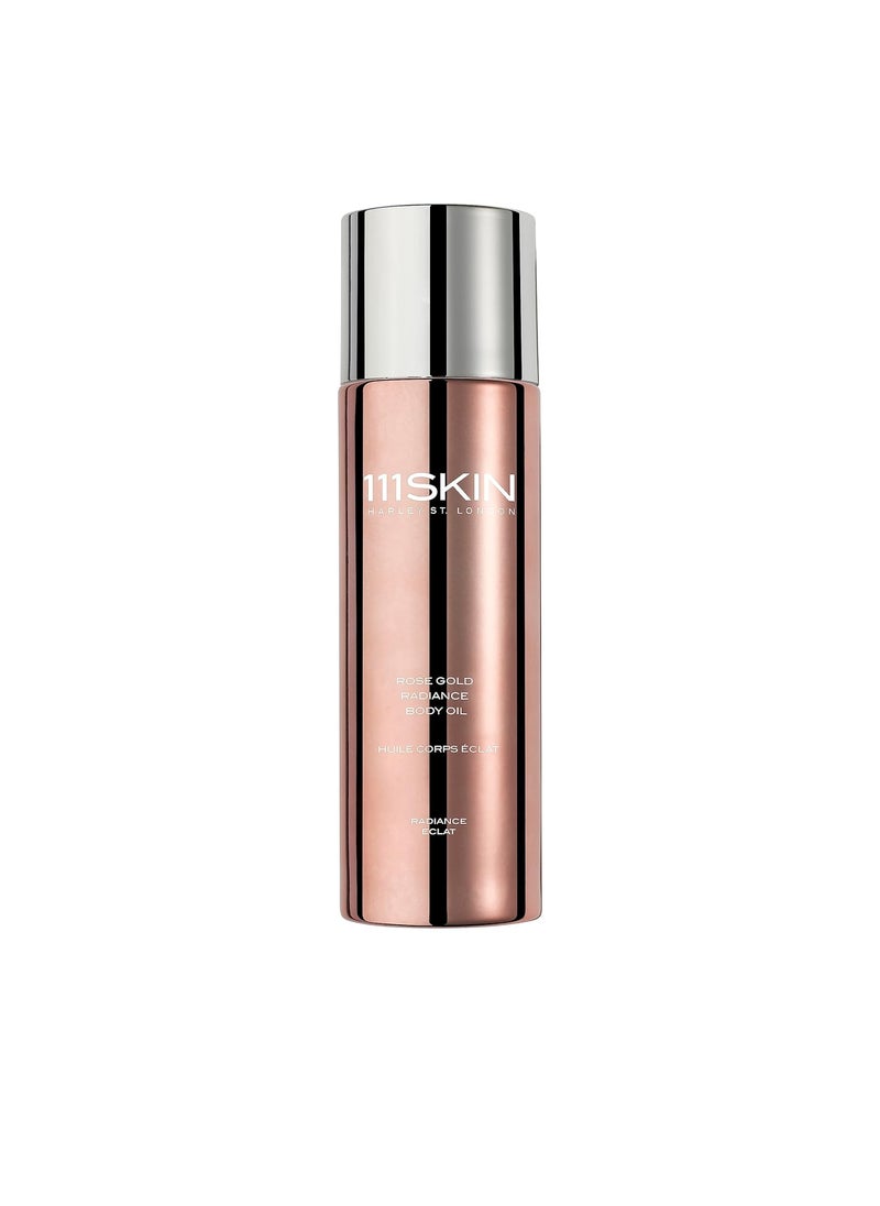 111SKIN 111Skin Rose Gold Radiance Body Oil, Non-Greasy Moisturizing Oil, Soothing Body Oil Containing Damask Rose Extract, Green Microalgae & Chamomile, 3.4 Fl. Oz. 