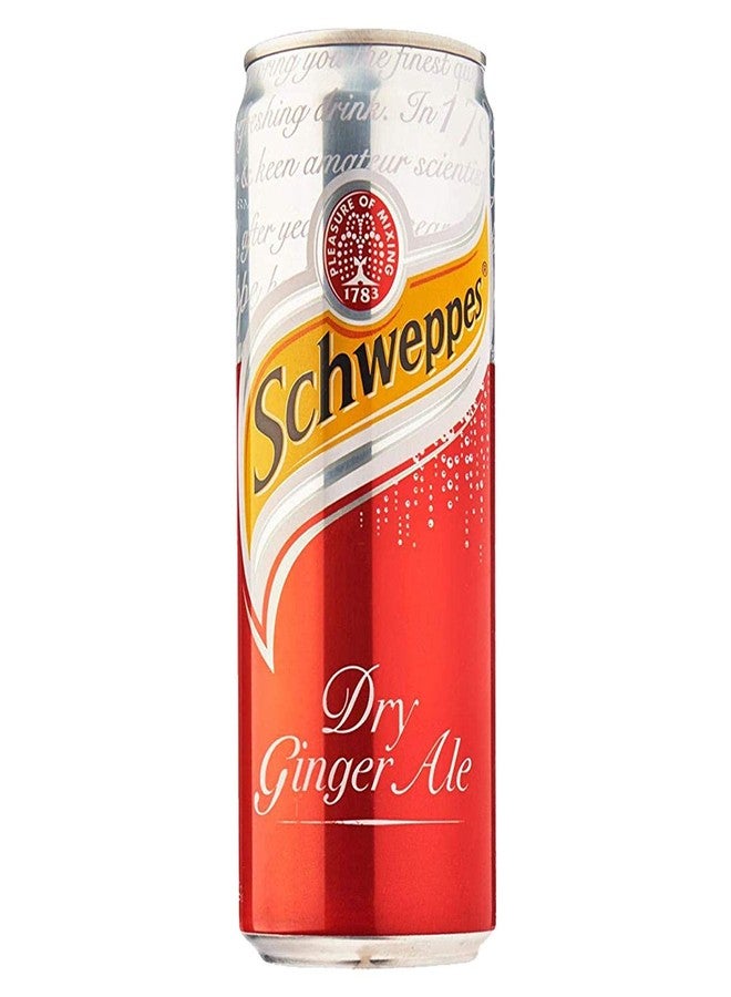 Schweppes Dry Ginger Ale Can, 320 ml - Image 1
