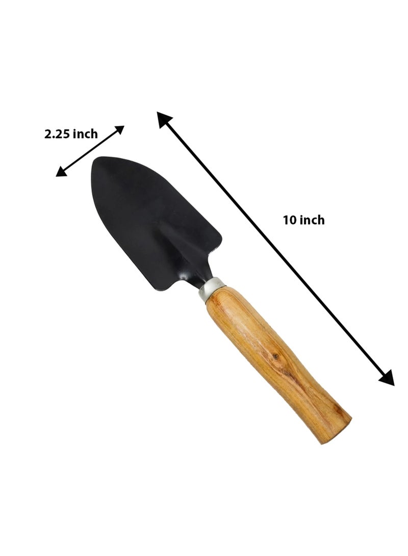 KNP Mini Garden Shovel is a compact and durable gardening tool designed for small scale digging planting and soil loosening. - Image 2