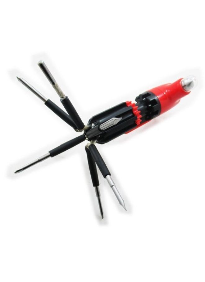 EasyLife 8 in 1 Multi Screwdriver with LED Torch  - Image 2