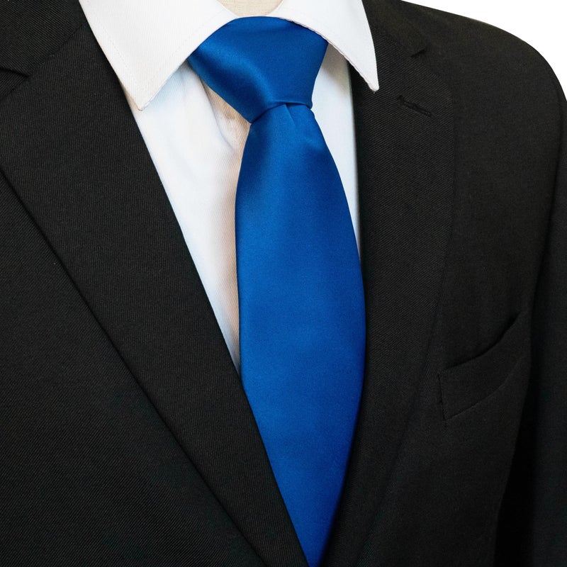 JEMYGINS Mens Black Green Blue Navy Tie Casual Business Work Necktie 6PCS Set(7) - Image 4
