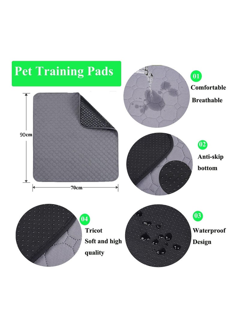 Generic Washable Pet Pad Reusable Waterproof Pet Pee Pad Fast Super Absorbing Dog Cat Puppies Kitten Whelping Training Pads Diapers Mats - Image 3