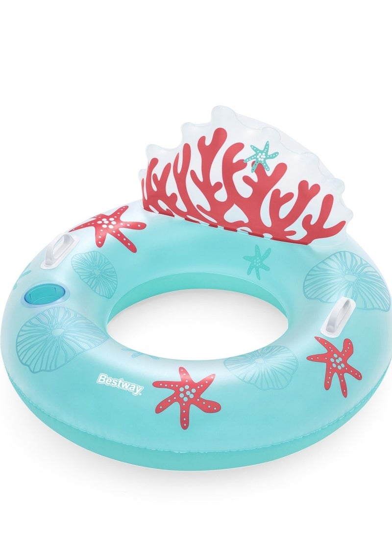 Bestway - Coral Bliss Swim Tube 107x113 cm - 43730 - Image 1