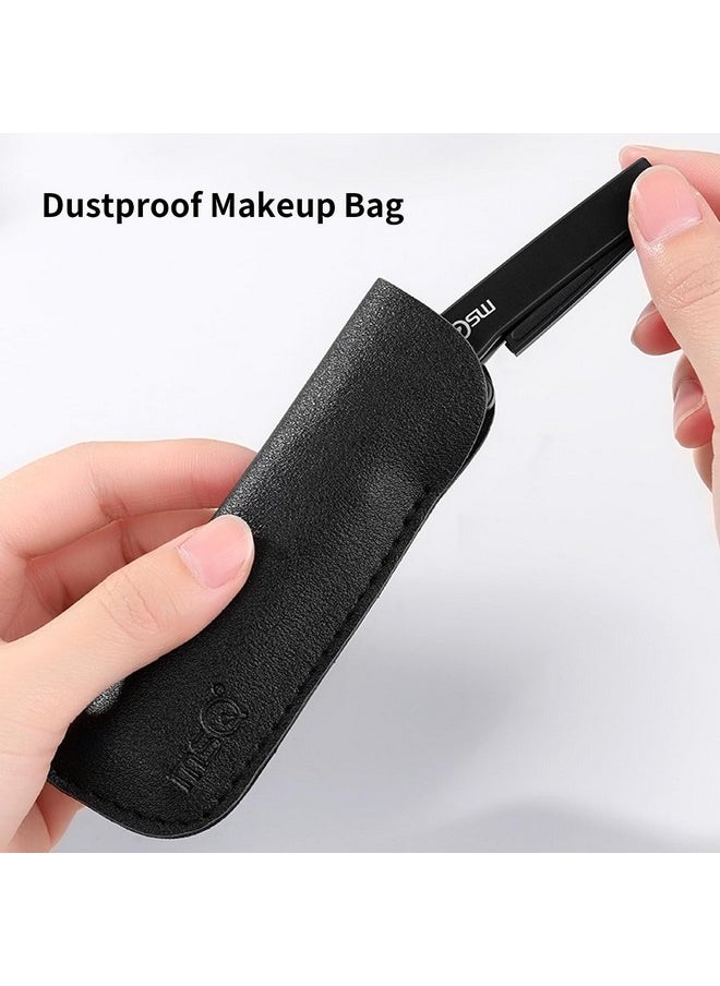 MSQ Eyelash Comb Msq Eyelash Separator Folding Eyelash Comb Brow Brush Mascara Applicator Eyelash & Brow Definer Eyebrow & Lash Brush Eyebrow Grooming Tool  - Image 4