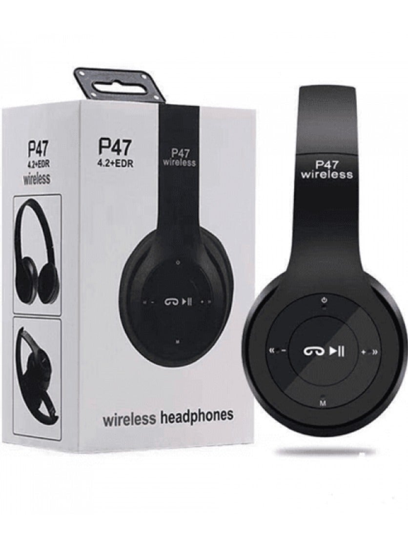 festivegallery Festivegallery P47 5 0+edr Wireless Bluetooth on-ear Headphone wireless less than 8 hrs