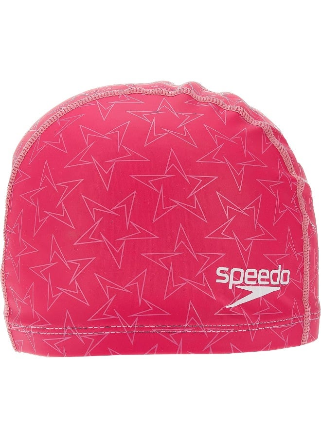 speedo قبعة سباحة بومستار ألترا بيس وردية - Image 4