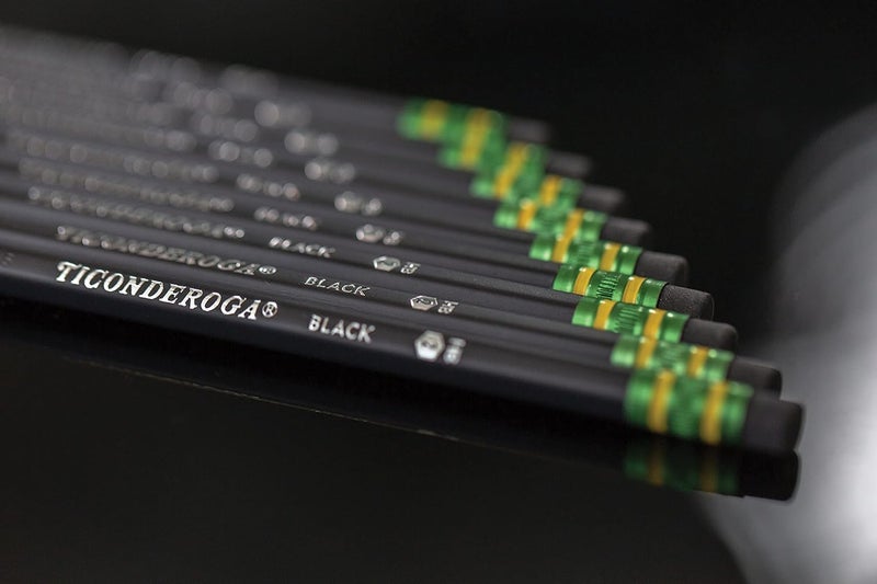 Ticonderoga Wood-Cased Pencils, Pre-Sharpened, 2 HB Soft, Black, 10 Count - Image 5