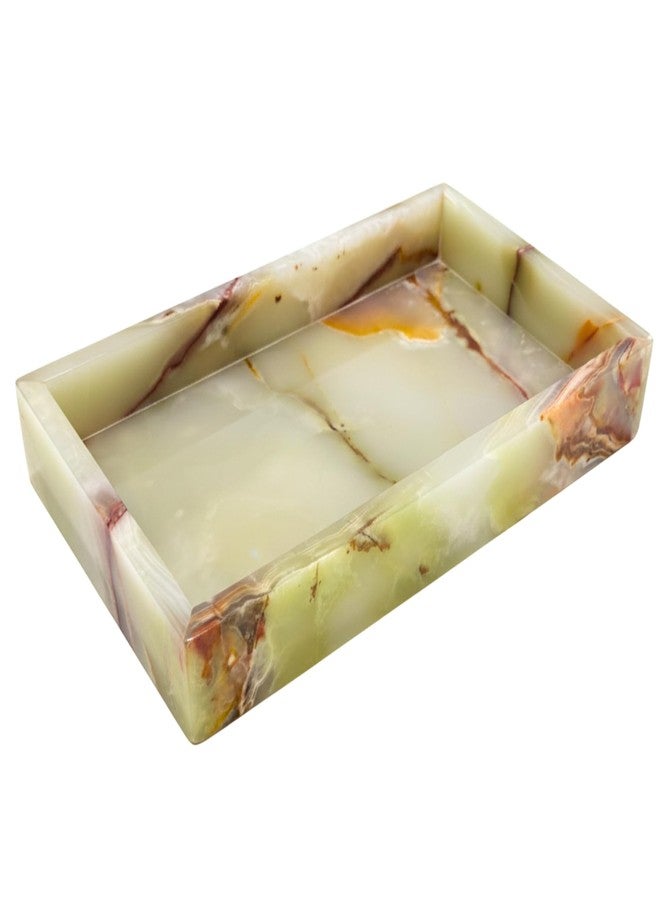 Bey-Berk Genuine Marble Napkin Holder, Paper Towel Holder for Bathroom, Kitchen, Outdoor, Marble Hand Towel Holder, Guest Towel Caddie - Image 1
