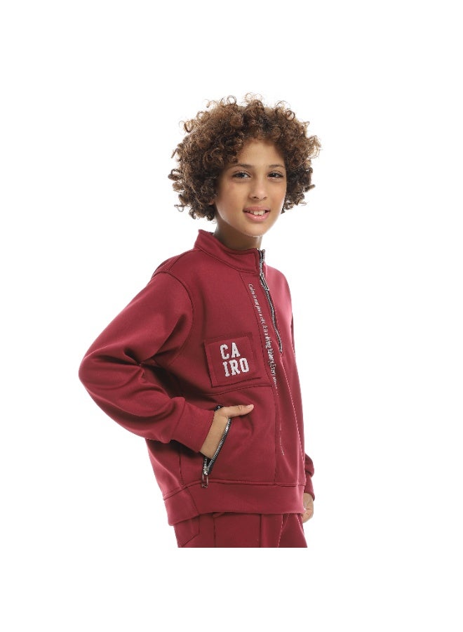 سيزار ترنج أولادي شتوي ضهر قطيفة من الداخل وسستة علي الصدر - Image 5