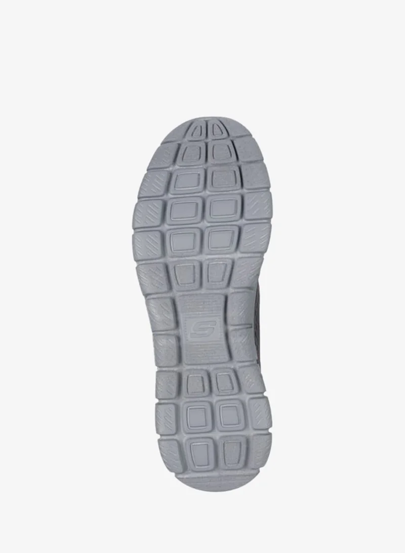 SKECHERS Men's Logo Detail Sports Shoes With Lace-Up Closure - Track