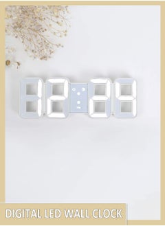 3D LED Light Time Display Digital Wall Alarm Electronic Table Clock