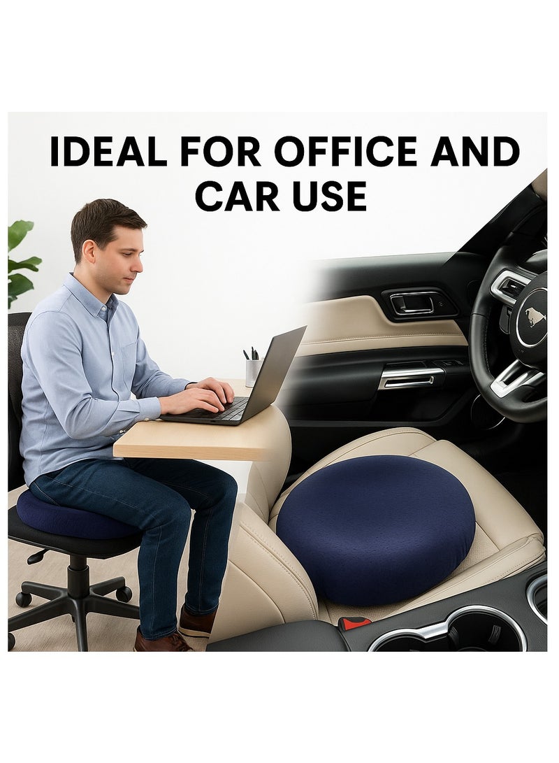 نيكست ليفل ميموري فوم وسادة البواسير ميموري فوم نيكست ليفل – وسادة دائرية طبية لتخفيف الألم - Image 4